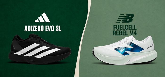 Adidas Adizero EVO SL vs New Balance FuelCell Rebel v4: Which Should You Buy?
