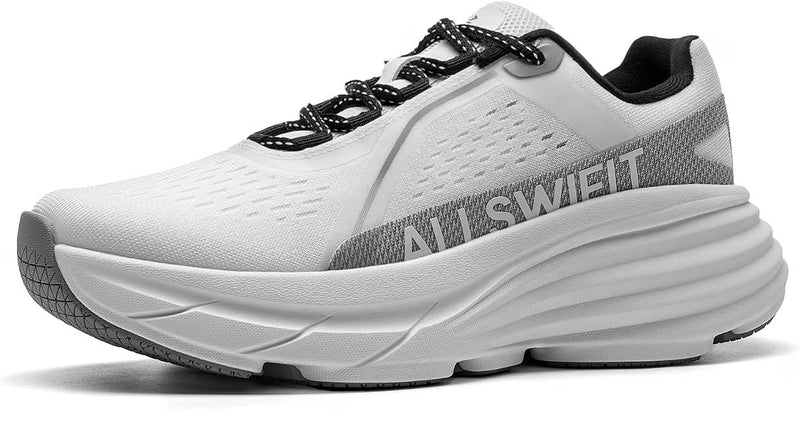 ALLSWIFIT Active 5K women’s running shoe review in White/Grey
