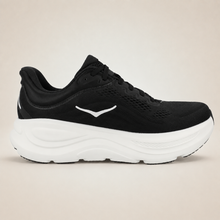 Men’s Black HOKA Bondi 9 — inner side view