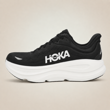 Men’s Black HOKA Bondi 9 — outer side view