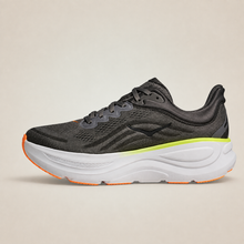 Men’s Charcoal HOKA Bondi 9 — inner side view