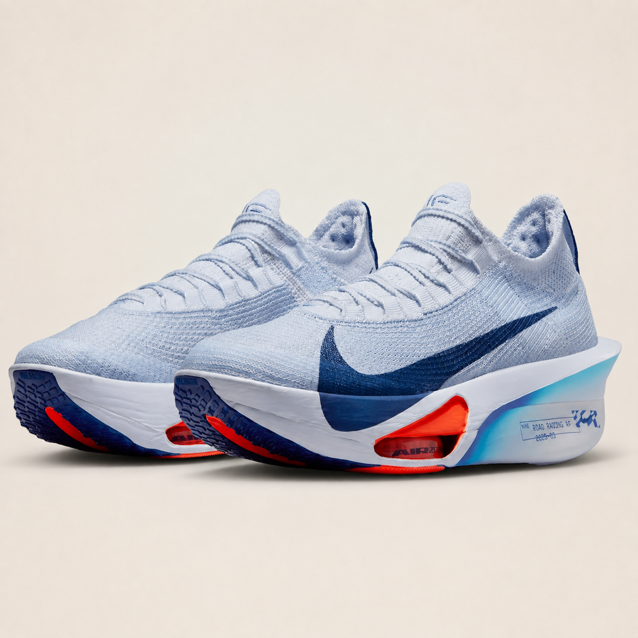 Nike Alphafly 3 Light Blue-Grey — pair view
