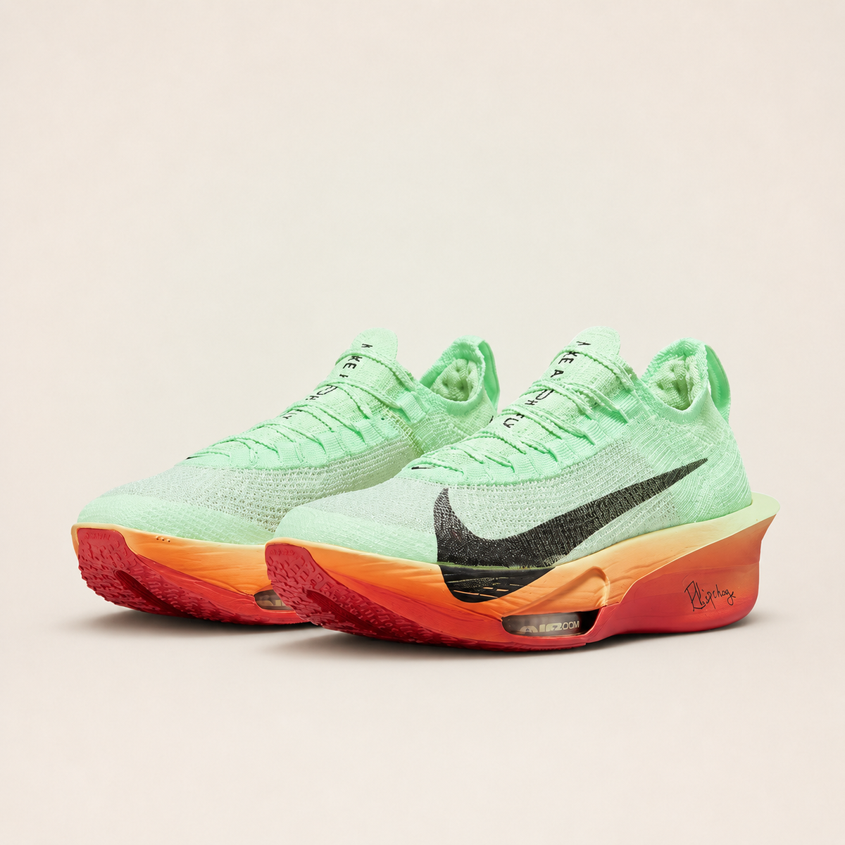 Nike Alphafly 3 Mint/Vapour Green-pair studio view