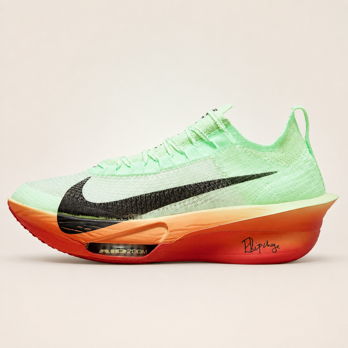 Nike Alphafly 3 Mint/Vapour Green-side studio view