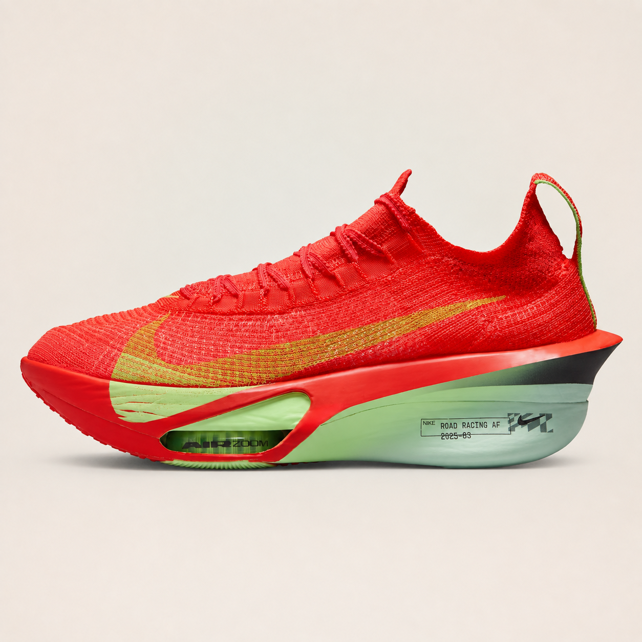 Nike Alphafly 3 Red-side studio view