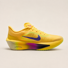 Nike Zoom Fly 6 pastel light yellow — inner-side studio view