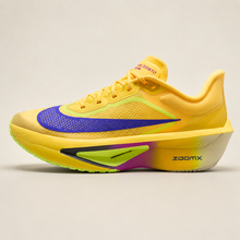 Nike Zoom Fly 6 pastel light yellow — outer-side studio view