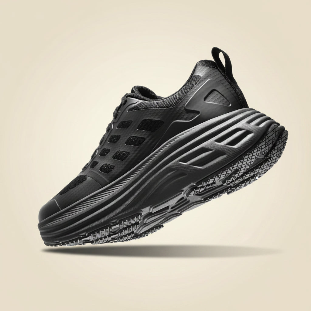 NORTIV 8 Women’s Shoes in Black — rubber outsole detail