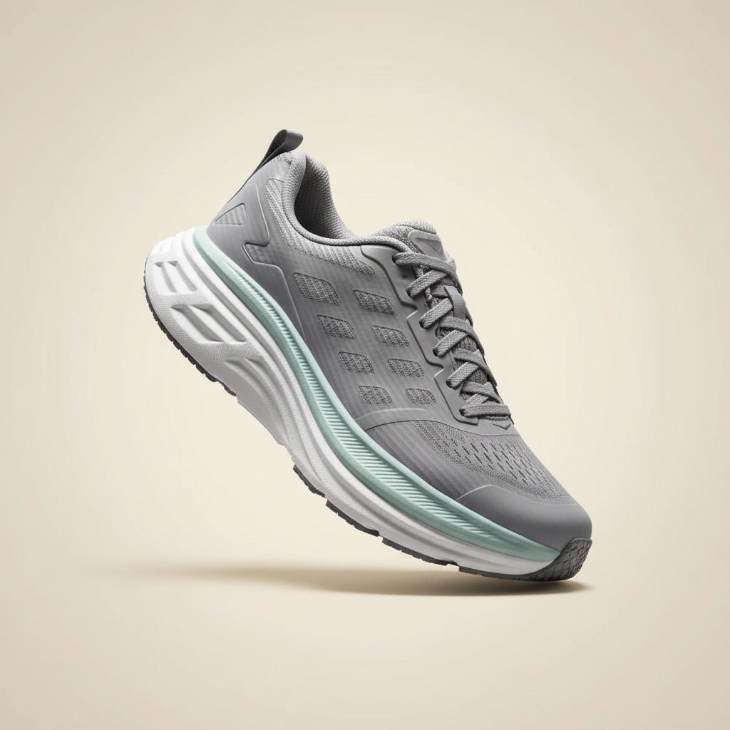 NORTIV 8 Women’s Shoes in Grey — rubber outsole detail