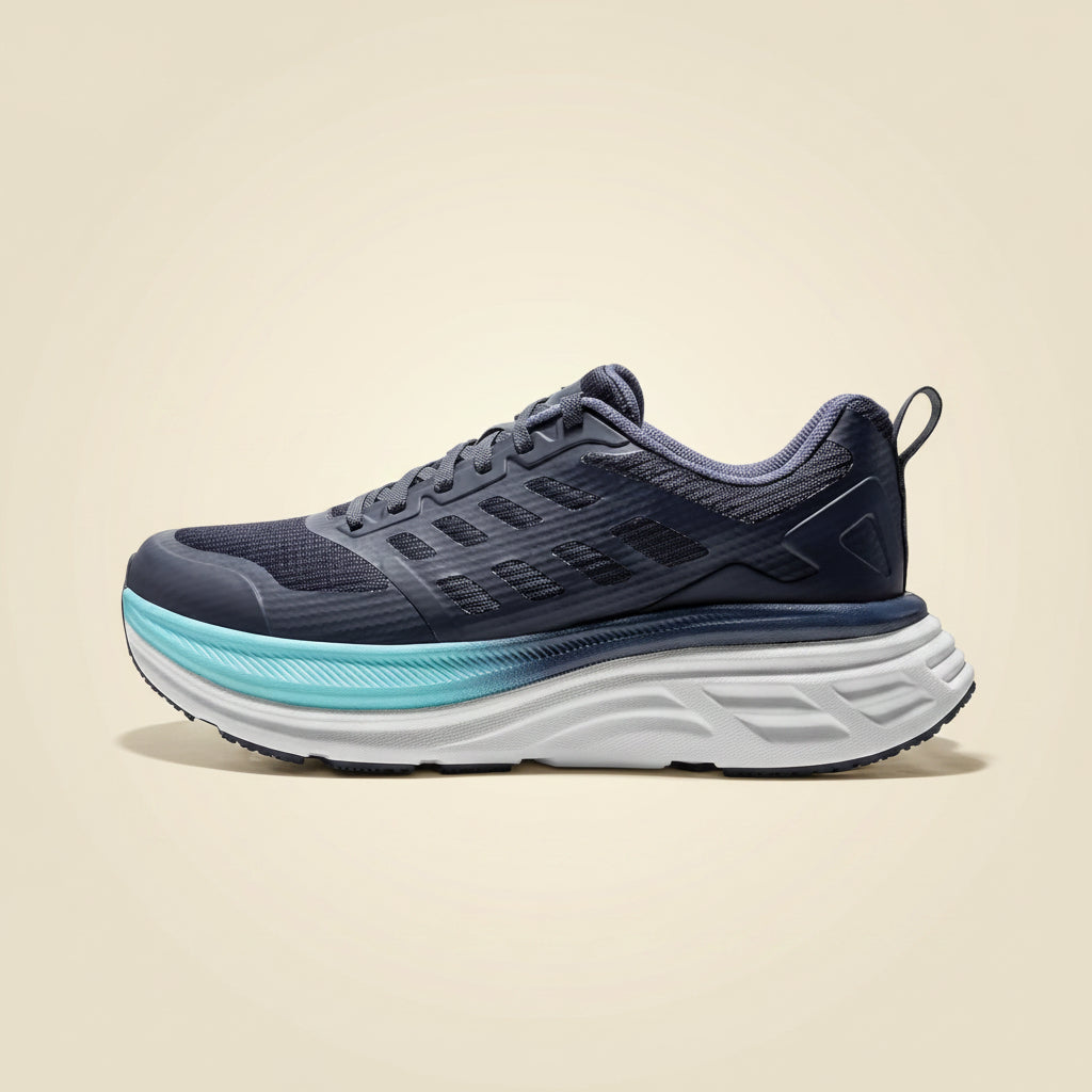 NORTIV 8 Women’s Shoes in Navy — TPU upper support detail