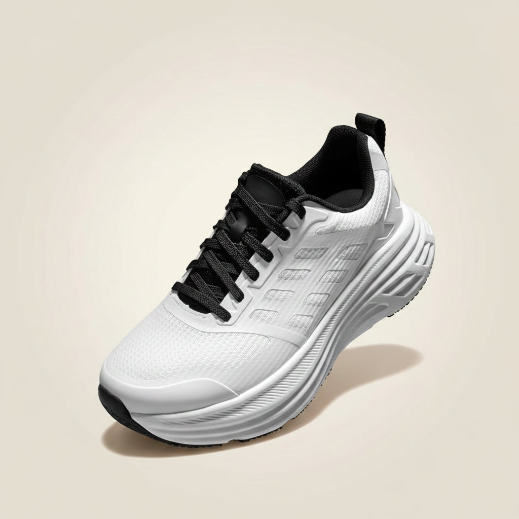 NORTIV 8 Women’s Shoes in White — breathable upper detail