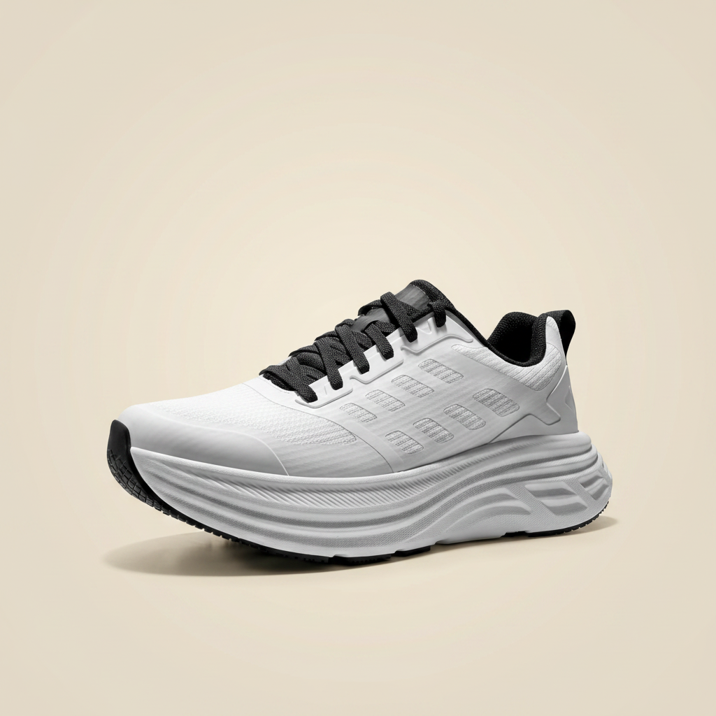 NORTIV 8 Women’s Shoes in White — angled front view