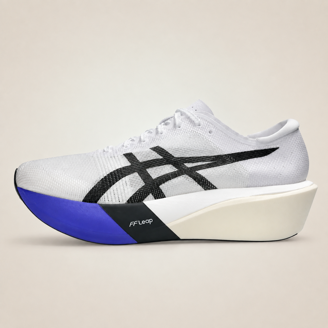 ASICS Metaspeed Edge Tokyo White — side studio view