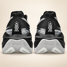 ASICS Superblast 3 Black/Silver — heel studio view