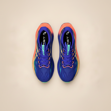 ASICS Superblast 3 Blue/Coral — top studio view