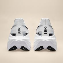 ASICS Superblast 3 White/Black — heel studio view